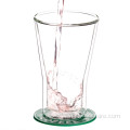 Cốc thủy tinh borosilicate đôi tường cho trà xanh